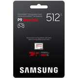 Samsung P9 Express 512 GB microSDXC, Tarjeta de memoria blanco