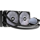 Sharkoon S70 RGB AIO 240mm, Refrigeración por agua negro