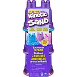 Spin Master KINETIC SAND - 3 Packs de 340g de Arena Mágica Brillante con purpurina de colores para Mezclar, Moldear y Crear - Kit Manualidades Niños - 6053520 - Juguetes Niños 3 Años +, Juego de arena Kinetic Sand - 3 Packs de 340g de Arena Mágica Brillante con purpurina de colores para Mezclar, Moldear y Crear - Kit Manualidades Niños - 6053520 - Juguetes Niños 3 Años +, Arena kinética infantil, 4 año(s), No tóxico, Plástico, Azul, Rosa, Púrpura