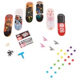 Spin Master TECH DECK - FINGER SKATE - PACK 6 TABLAS - Auténticos Mini Skates para Dedos 96 mm para Fingerboarding Coleccionables del Sk8Shop Bonus Pack - 6028845 - Juguetes Niños 6 años+, Vehículo de juguete multicolor, Tech Deck - FINGER SKATE - PACK 6 TABLAS - Auténticos Mini Skates para Dedos 96 mm para Fingerboarding Coleccionables del Sk8Shop Bonus Pack - 6028845 - Juguetes Niños 6 años+, Monopatín de dedos, 6 año(s)