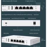 TP-Link Festa FR205 router 10 Gigabit Ethernet, 100 Gigabit Ethernet, Gigabit Ethernet Blanco Ethernet WAN, 10 Gigabit Ethernet, 100 Gigabit Ethernet, Gigabit Ethernet, Blanco