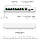 Ubiquiti USW-Flex-2.5G-8, Interruptor/Conmutador blanco