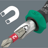 Wera 838 RA S/4 Christmas 2025, 05135823001, Conjuntos de bits negro/Verde
