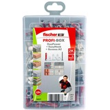 fischer ProfiBox DuoPower + EasyHook + Tornillo A2, Pasador blanco