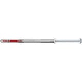 fischer Taco de vástago largo DuoXpand 10x160 FUS, Pasador gris claro/Rojo