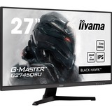 iiyama G-MASTER G2745HSU-B2 LED display 68,6 cm (27") 1920 x 1080 Pixeles Full HD Negro, Monitor de gaming negro (mate), 68,6 cm (27"), 1920 x 1080 Pixeles, Full HD, LED, 1 ms, Negro