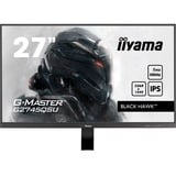 iiyama G-MASTER G2745HSU-B2 LED display 68,6 cm (27") 1920 x 1080 Pixeles Full HD Negro, Monitor de gaming negro (mate), 68,6 cm (27"), 1920 x 1080 Pixeles, Full HD, LED, 1 ms, Negro