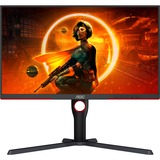 AOC G3 Q27G3XMN/BK pantalla para PC 68,6 cm (27") 2560 x 1440 Pixeles 2K Ultra HD LED Negro, Rojo, Monitor de gaming negro/Rojo, 68,6 cm (27"), 2560 x 1440 Pixeles, 2K Ultra HD, LED, 1 ms, Negro, Rojo