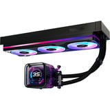 ASRock Phantom Gaming 360 LCD, Refrigeración por agua negro