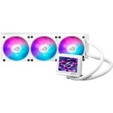 ASUS ROG RYUJIN III 360 ARGB EXTREME WHT Procesador Sistema de refrigeración líquida todo en uno 12 cm Blanco 1 pieza(s), Refrigeración por agua blanco, Sistema de refrigeración líquida todo en uno, 12 cm, Blanco