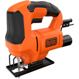 BLACK+DECKER BES602-QS, Sierra de calar naranja/Negro