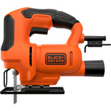 BLACK+DECKER BES602-QS, Sierra de calar naranja/Negro