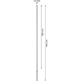 Bosch Expert Broca para martillo SDS Max-8X, Taladro Martillo perforador, Hammer drill bit, 1,2 cm, 940 mm, Concreto, Piedra, 80 cm
