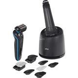 Braun Series 5 52-B7650cc, Máquina de afeitar negro/Azul