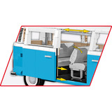 COBI Volkswagen T2b Bus, Juegos de construcción celeste/blanco