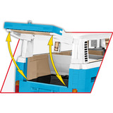 COBI Volkswagen T2b Bus, Juegos de construcción celeste/blanco