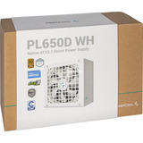 DeepCool R-PL650D-FC0W-EU-V2, Fuente de alimentación de PC blanco