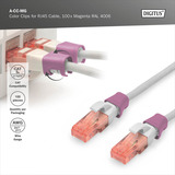 Digitus A-CC-M, Grapas de cable multicolor