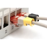 Digitus Clips de colores para cables de parcheo - Mezclados (20 piezas cada uno), Grapas de cable multicolor