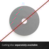 EINHELL Amoladora angular inalámbrica Power X-Change TC-AG 18/115 Li-Solo, 18 Voltios rojo/Negro