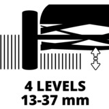 EINHELL Cortacésped manual GC-HM 400, Cortacéspedes helicolidales rojo/Negro
