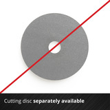 EINHELL TC-AG 18/115 Li-Solo, 4431130, Amoladora angular rojo/Negro