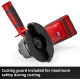 EINHELL TC-AG 18/115 Li-Solo, 4431130, Amoladora angular rojo/Negro