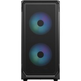 Fractal Design Focus 2 RGB Black TG Clear Tint, Cajas de torre negro