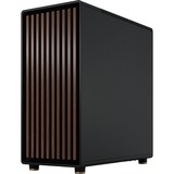 Fractal Design North Charcoal Black TG Dark, Cajas de torre negro/Madera