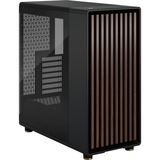 Fractal Design North Charcoal Black TG Dark, Cajas de torre negro/Madera
