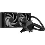 Fractal Design Radius 240 RGB Black, Refrigeración por agua negro