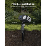 Govee Proyector de luz para decoración exterior, Luz de LED 
