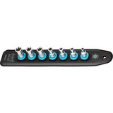 Hazet SmartRail 1/4" llave de vaso 850E-SR/7, hexagonal exterior, 7 piezas, Llave de tubo negro