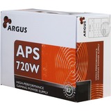 Inter-Tech Argus APS-720 720W, Fuente de alimentación de PC negro