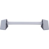 Kensington Reposapiés oscilante aluminio/Gris, Plata, Aluminio, 136 kg, RoHS, REACH, CA Prop 65, 559,3 mm, 218,1 mm