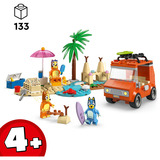 LEGO Excursión Familiar a la Playa de Bluey, Juegos de construcción Juego de construcción, 4 año(s), Plástico, 133 pieza(s), 379 g