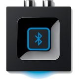 Logitech 980-000912 receptor de audio bluetooth 15 m Negro, Adaptador Bluetooth negro, 3,5 mm, A2DP, 15 m, Negro, Corriente alterna, Tipo C