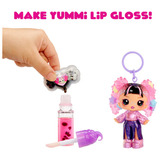 MGA Entertainment Yummiland Lip Gloss Doll Sour Sweeties - Astrid Stars, Muñecos Minifigura, Femenino, 4 año(s), Niño/niña, Multicolor