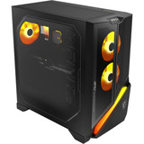 MSI 00B94221-608, Gaming-PC negro/Transparente
