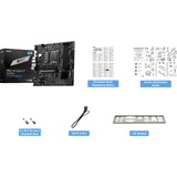 MSI 7E02-001R, Placa base negro