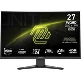 MSI MAG 275CQFDE E18, Monitor de gaming negro