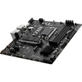 MSI PRO B760M-P DDR4 placa base Intel B760 LGA 1700 micro ATX negro, Intel, LGA 1700, Intel® Celeron®, Intel® Pentium® Gold, LGA 1700, DDR4-SDRAM, 128 GB