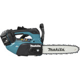 Makita Motosierra de batería con mango superior DUC258Z02, 18 Voltios rojo