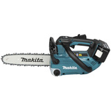 Makita Motosierra de batería con mango superior DUC258Z02, 18 Voltios rojo