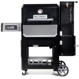 Masterbuilt Parrilla de carbón + Ahumador Gravity 800 negro