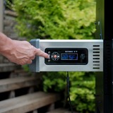 Masterbuilt Parrilla de carbón + Ahumador Gravity 800 negro