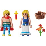 PLAYMOBIL Asterix Tragicomix y Falbala, Juegos de construcción 