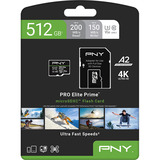 PNY P-SDU512V32200PEP-GE, Tarjeta de memoria negro/Verde