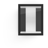 Philips Hue Aplique de pared ancho White & Color Ambiance Impress Outdoor, Luz de LED negro