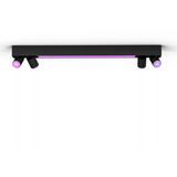 Philips Hue White & Color Ambiance Centris Foco de techo 4 unidades, Luz de LED negro